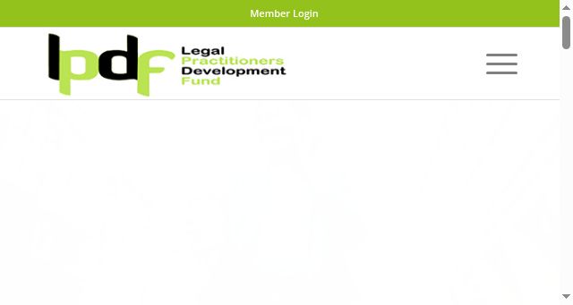 Screenshot of lpdf.org.za
