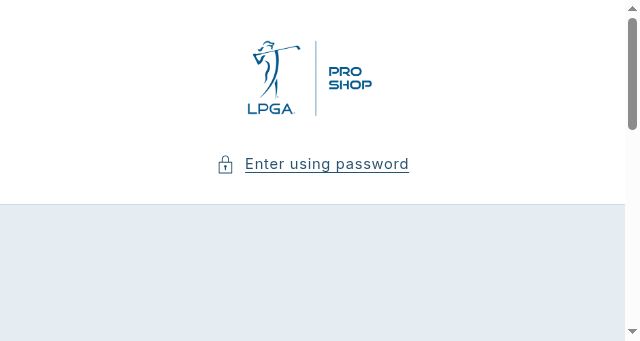 Screenshot of lpgaproshop.com