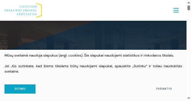 Screenshot of lpia.lt