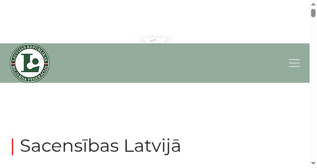 Screenshot of lrbf.lv