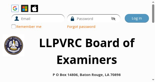 Screenshot of lrcboard.org