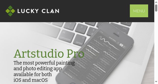 Screenshot of luckyclan.com