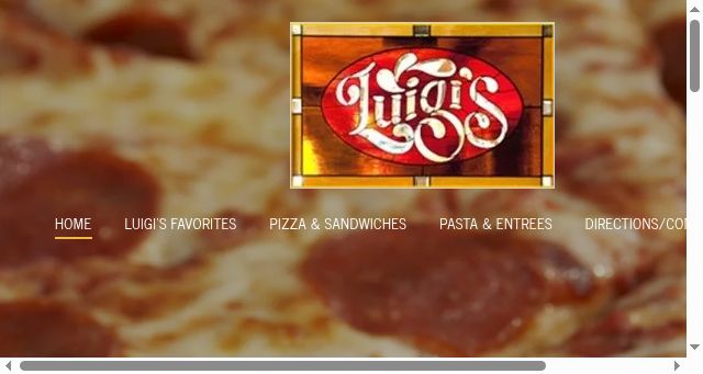 Screenshot of luigissince1955.com