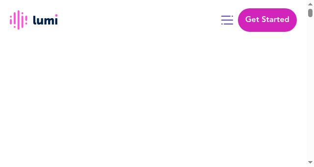 Screenshot of lumi.com.au