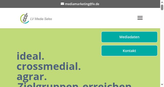 Screenshot of lv-mediasales.de
