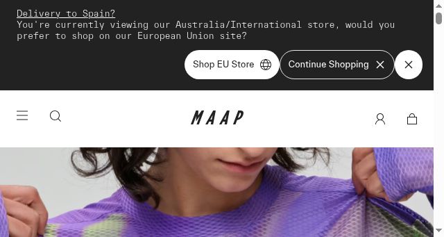 Screenshot of maap.cc