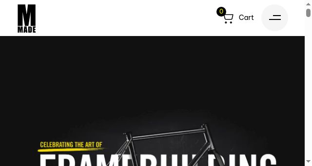 Screenshot of made.bike