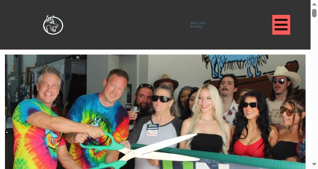Screenshot of madllamabrewing.com