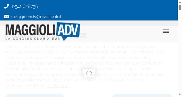Screenshot of maggioliadv.it