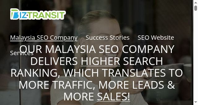 Screenshot of malaysiaseocompany.com