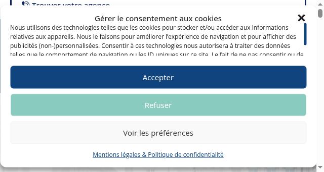 Screenshot of malezieux.com