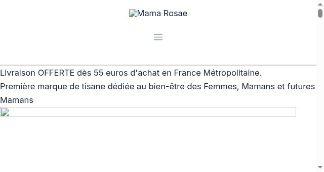Screenshot of mamarosae.com
