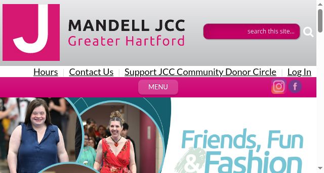 Screenshot of mandelljcc.org