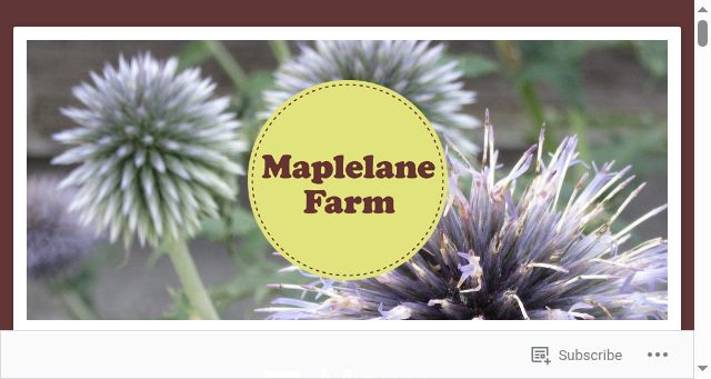 Screenshot of maplelanefarm.ca