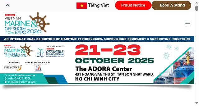 Screenshot of marine-vietnam.com