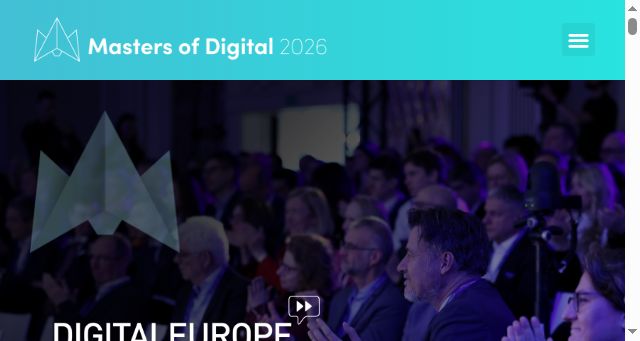 Screenshot of mastersofdigital.org