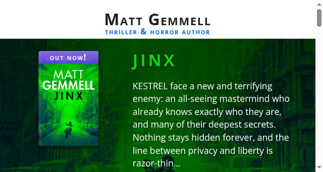 Screenshot of mattgemmell.com
