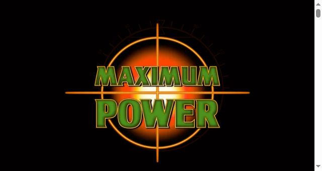 Screenshot of maximumpowerpodcast.com