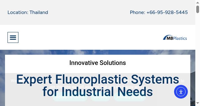 Screenshot of mbplasticsasia.com