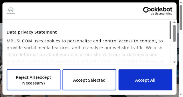 Screenshot of mbusi.com