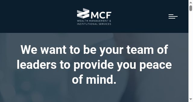 Screenshot of mcfadvisors.com
