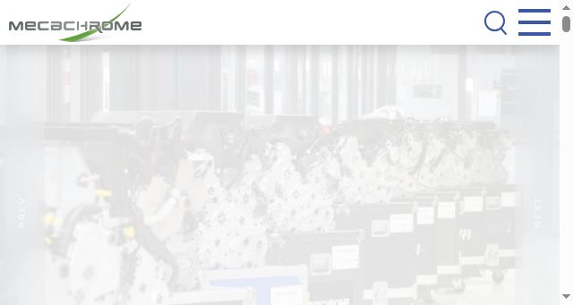 Screenshot of mecachrome.com