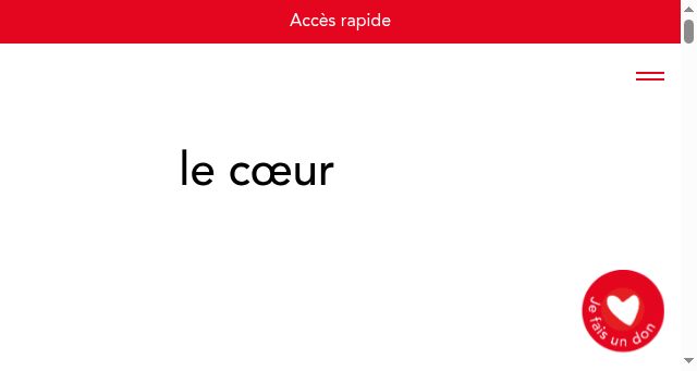Screenshot of mecenat-cardiaque.org