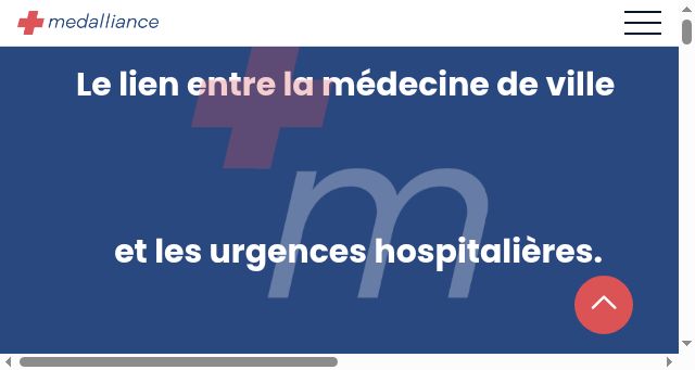 Screenshot of medalliance.fr