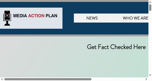 Screenshot of mediaactionplan.ca