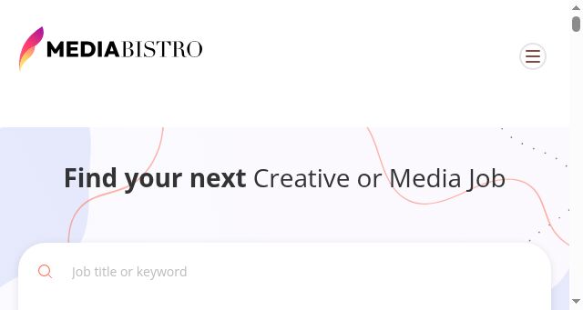 Screenshot of mediabistro.com