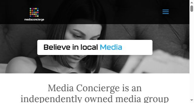 Screenshot of mediaconcierge.co.uk