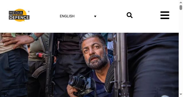 Screenshot of mediadefence.org