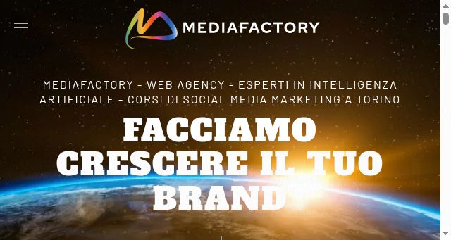 Screenshot of mediafactory.torino.it