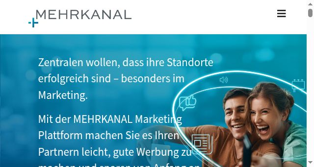 Screenshot of mehrkanal.com