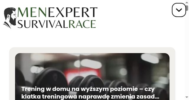 Screenshot of menexpertsurvivalrace.pl