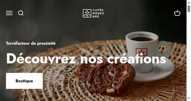 Screenshot of menezbre.com