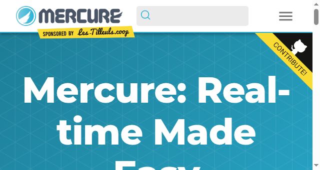 Screenshot of mercure.rocks