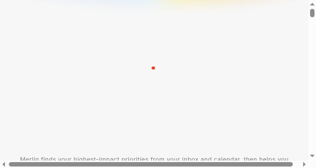 Screenshot of merlin.computer