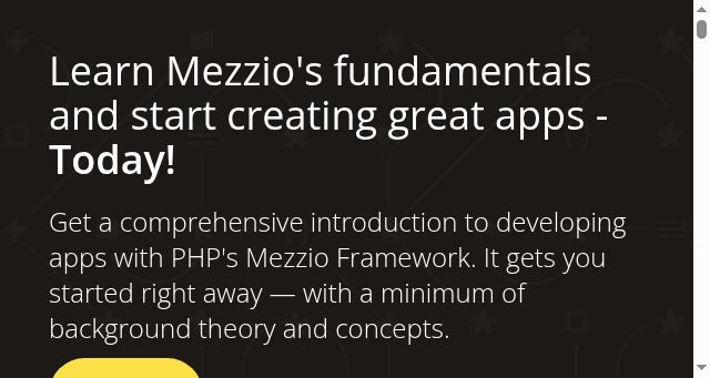 Screenshot of mezzioessentials.com