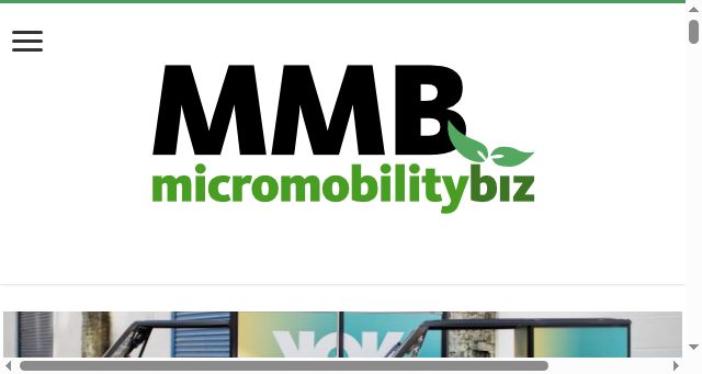 Screenshot of micromobilitybiz.com
