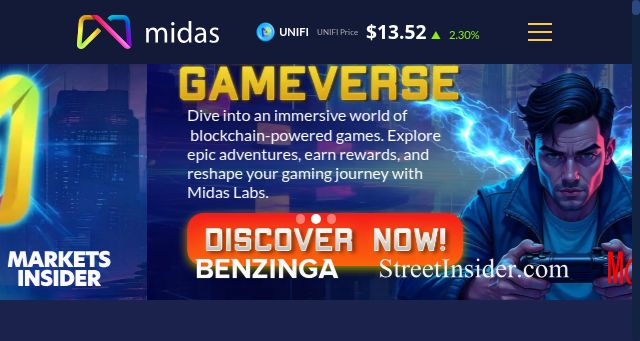 Screenshot of midaslabs.ai