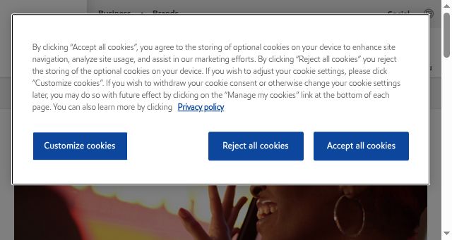 Screenshot of mobil.com