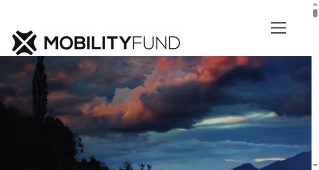 Screenshot of mobility.fund