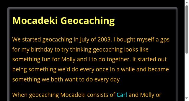 Screenshot of mocadeki.com