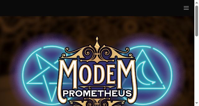 Screenshot of modemprometheus.com