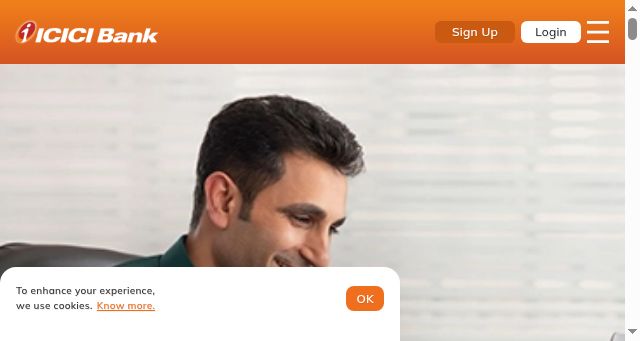 Screenshot of money2india.com
