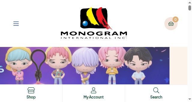 Screenshot of monogramdirect.com