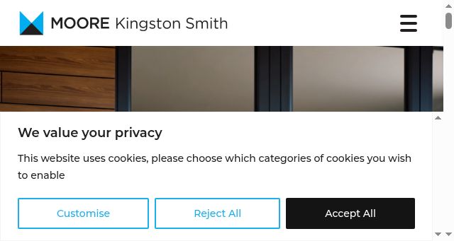 Screenshot of mooreks.co.uk