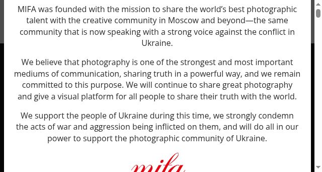 Screenshot of moscowfotoawards.com