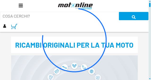 Screenshot of motonline.it